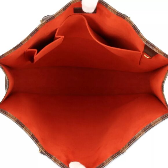 LOUIS VUITTON Handbag N51140 Damier canvas Damier Sac Plat used - Picture 5 of 6